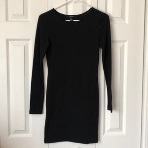 Long Sleeve BodyCon T-Shirt Dress